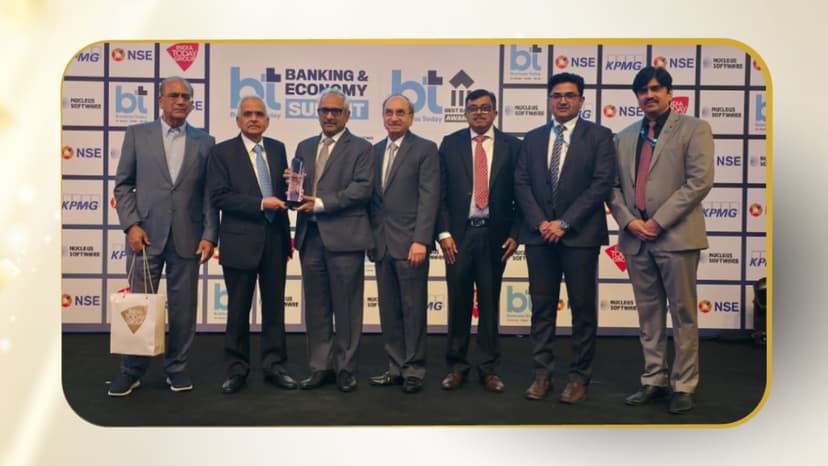 Bank of Maharashtra Wins “Best Mid-Sized Bank” Award at Business Today Summit