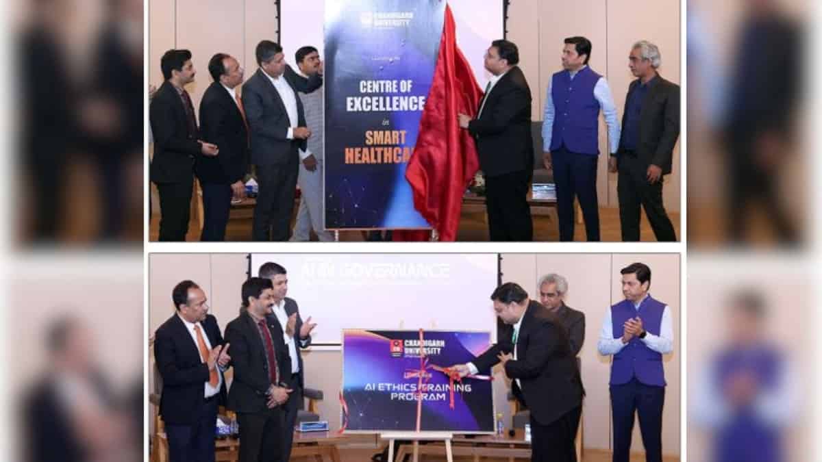 Chandigarh University, Uttar Pradesh Launches Centre of Excellence in Smart Healthcare to strengthen UP State Vision in AI