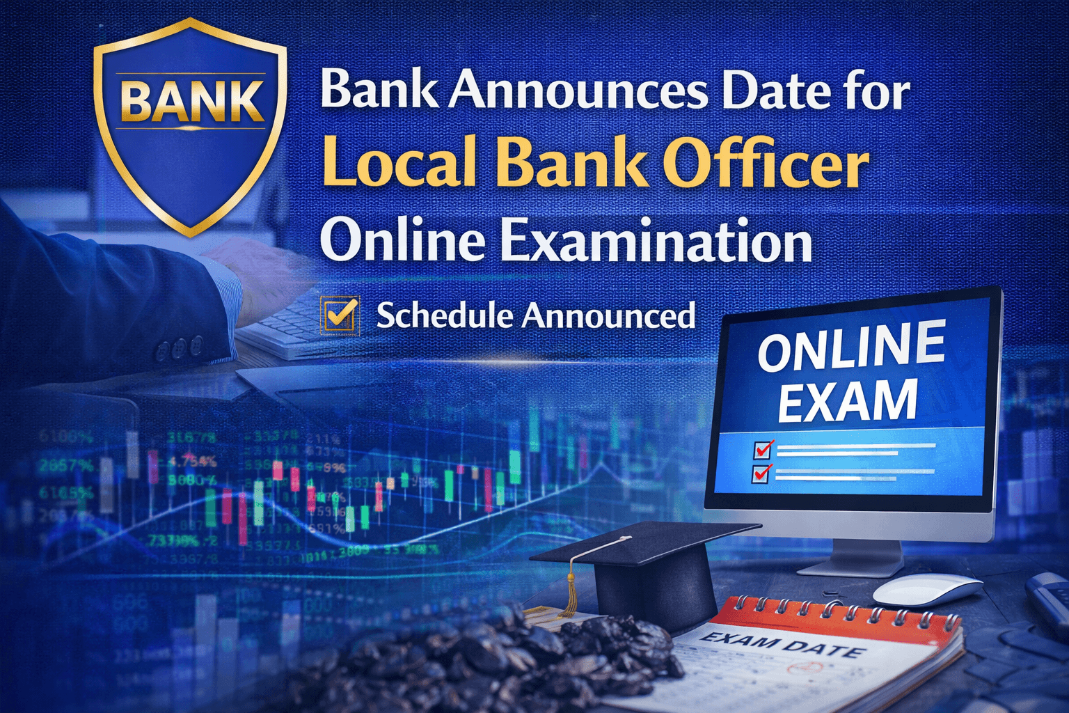 Bank Announces Date for Local Bank Officer Online Examination