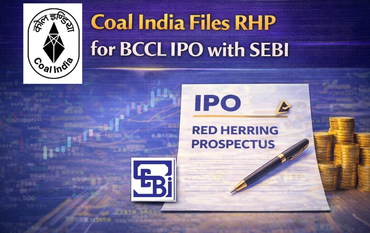 Coal India Files RHP for BCCL IPO with SEBI