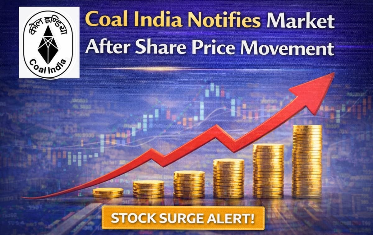 Coal India Notifies Market After Share Price Movement