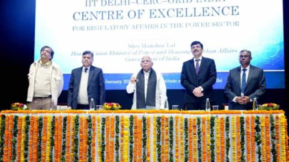 IIT Delhi gets Centre of Excellence for Regulatory Affairs, a joint collaboration of CERC and Grid India