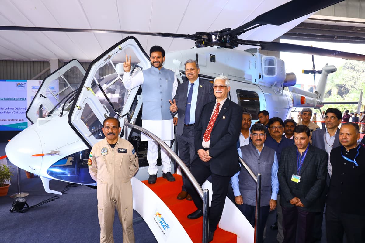 HAL’s Dhruv New Generation (NG) Helicopter Makes Inaugural Flight