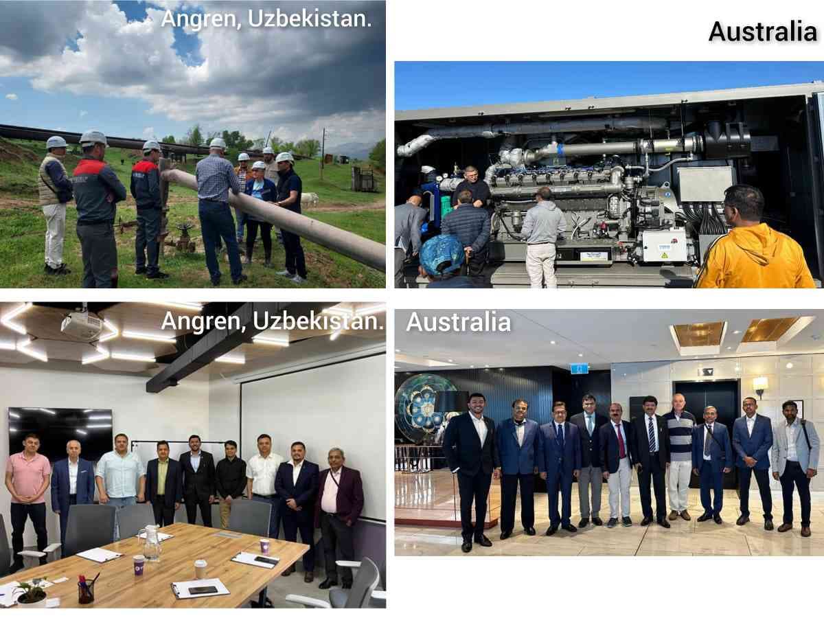 MoC-CIL & CMPDI Delegations Visit Underground Coal Gasification Projects in Uzbekistan and Australia