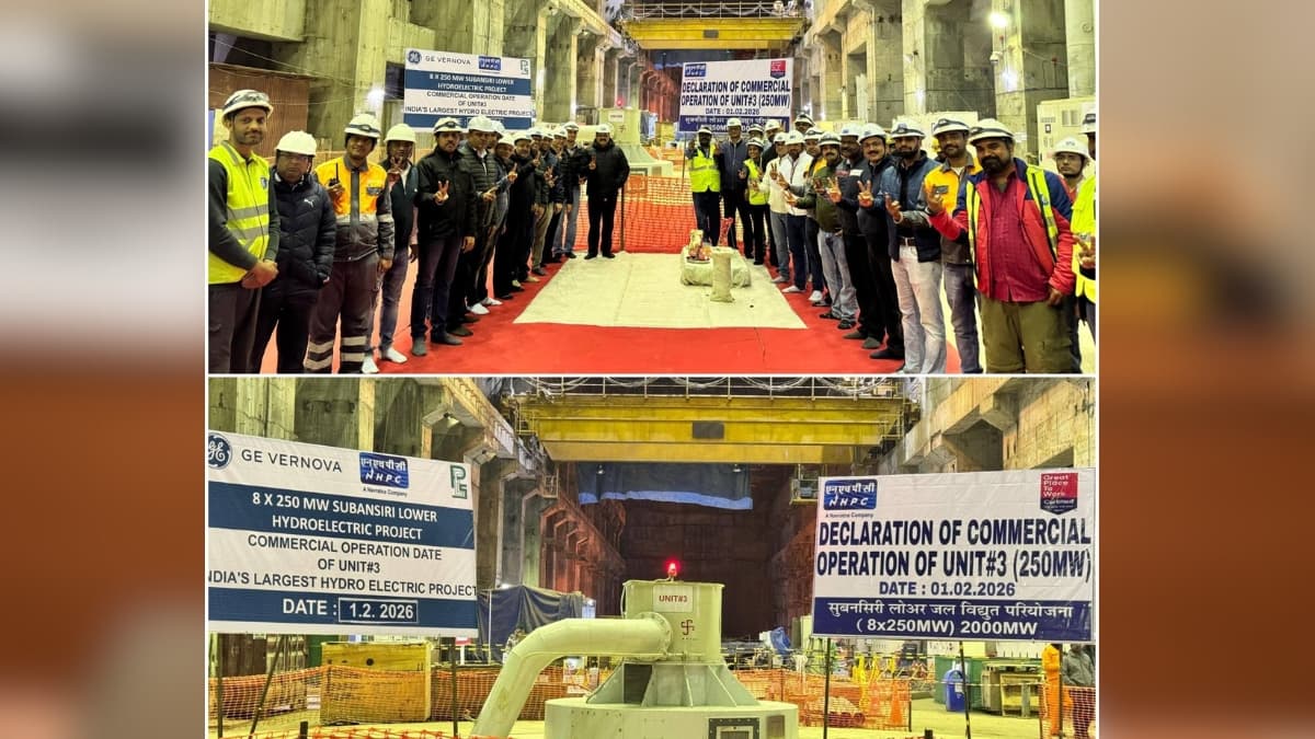 NHPC Subansiri Lower HE Project Adds 500 MW to National Grid
