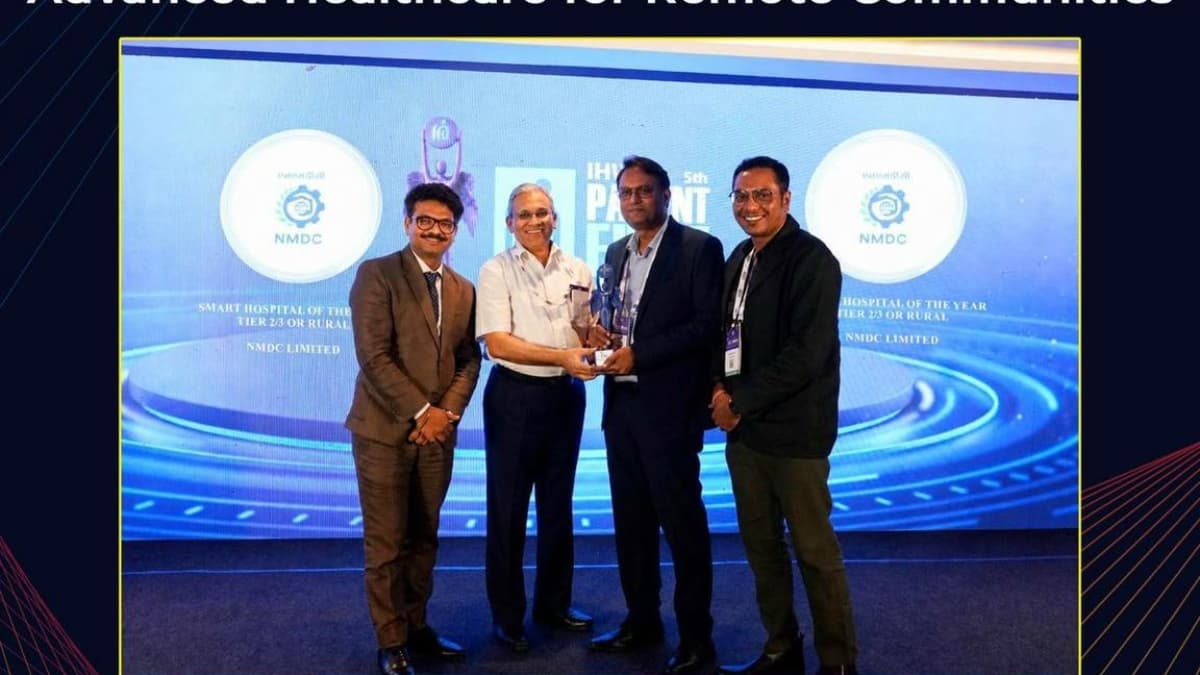 NMDC Project Hospital Kirandul Wins Best Smart Hospital Award 2026