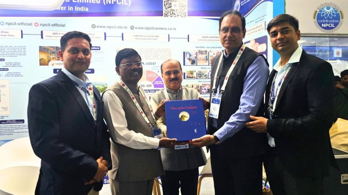 NPCIL Draws Global Attention at World Nuclear Zone during IEW 2026