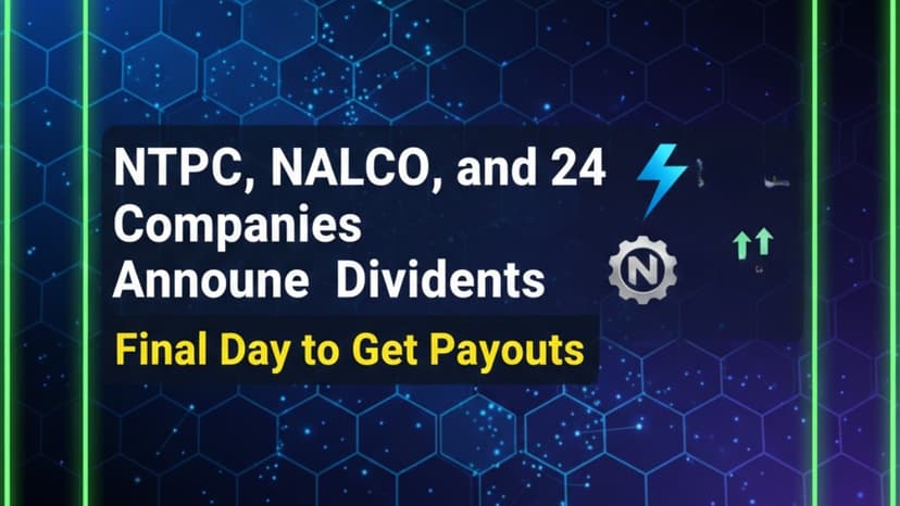 NTPC, NALCO, and 24 Companies Announce Dividends – Final Day to Get Payouts