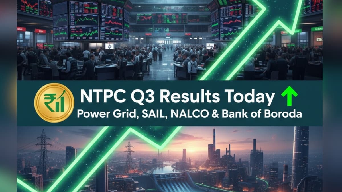 LIVE: PSU Q3 Results 2026: NTPC, BoB & Power Grid Profits Soar; PGCIL Declares ₹3.25 Dividend, Record Date Feb 9