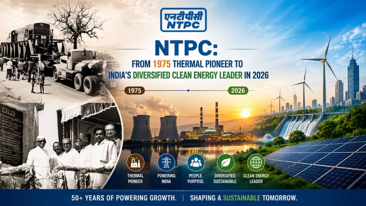 NTPC: From 1975 Thermal Pioneer to India’s Diversified Clean Energy Leader in 2026