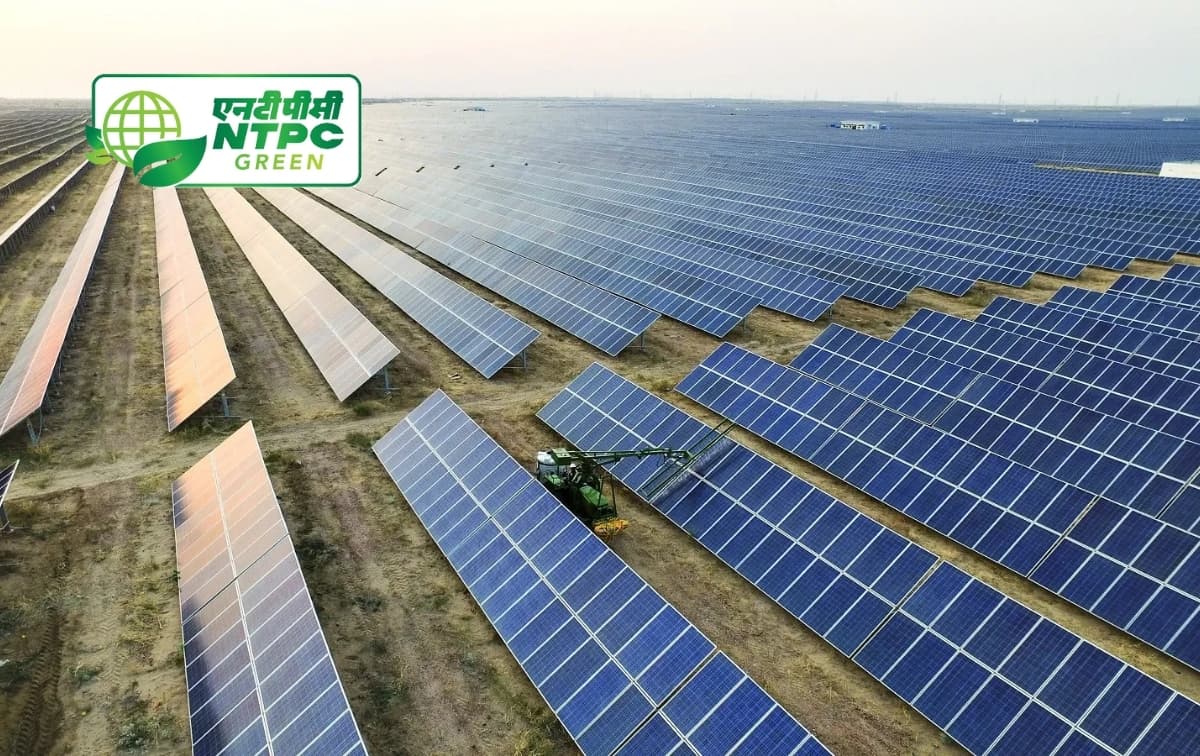 NTPC Green Energy Reaches 8,010 MW Milestone with New Solar Addition
