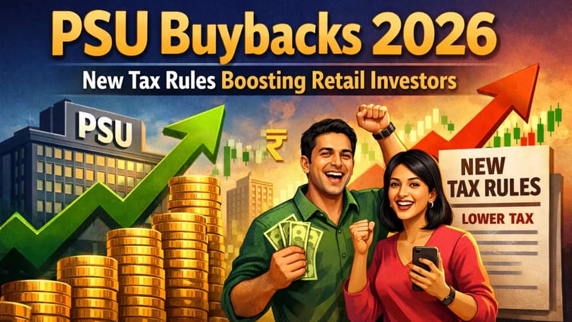 PSU Buybacks 2026: Why New Budget Tax Rules Are a Win for Retail Investors