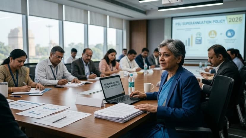 PSU Retirement Age 2026: Official Service Rules and Superannuation Policy