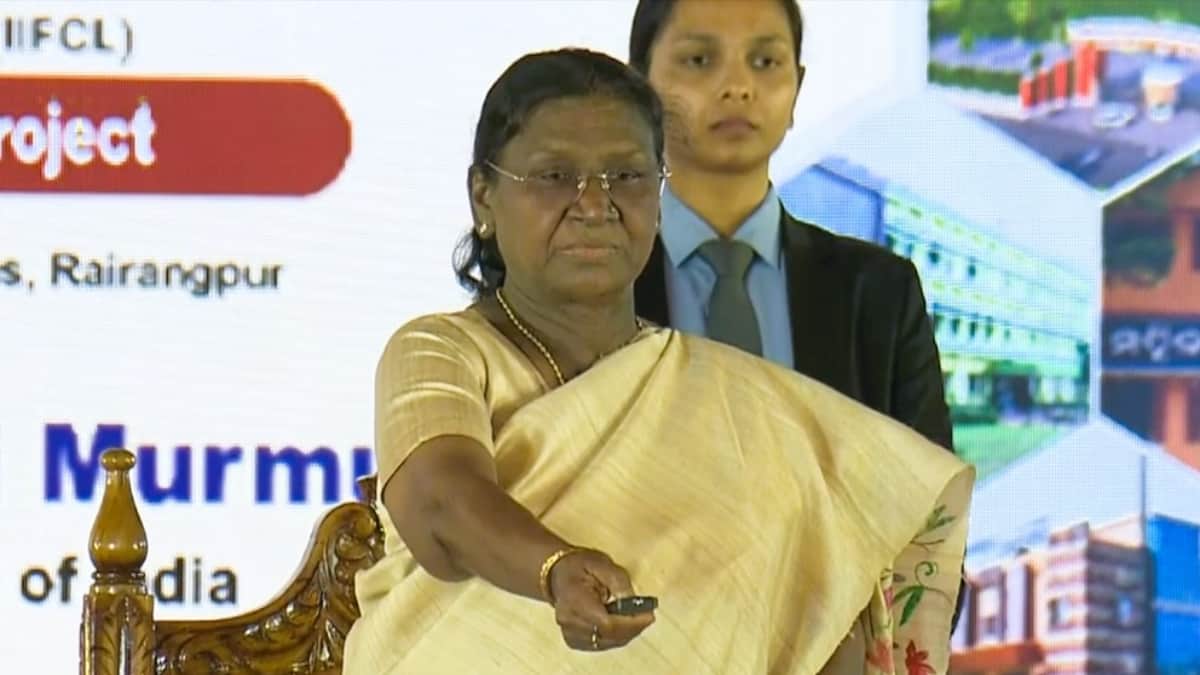 President Droupadi Murmu Lays Foundation Stone of 360-Seater Girls’ Hostel in Odisha