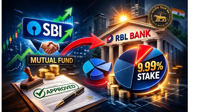 RBI Approves SBI Mutual Fund to Acquire Up to 9.99% Stake in RBL Bank