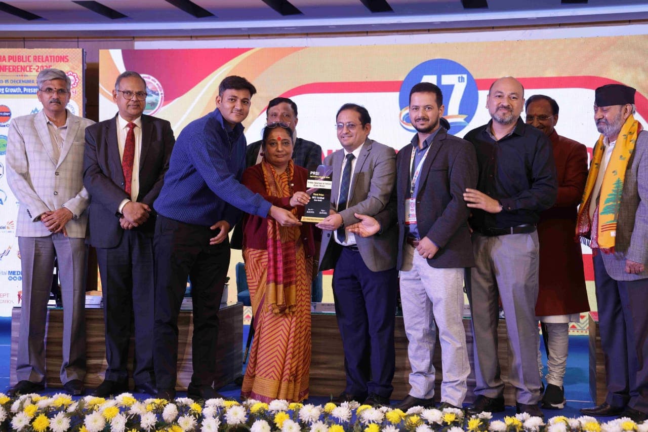 REC Limited Wins Two Awards at 47th All India PR Conference