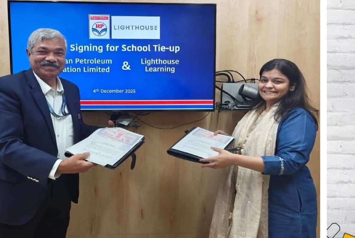 HPCL signs MoU with Lighthouse Learning Pvt Ltd