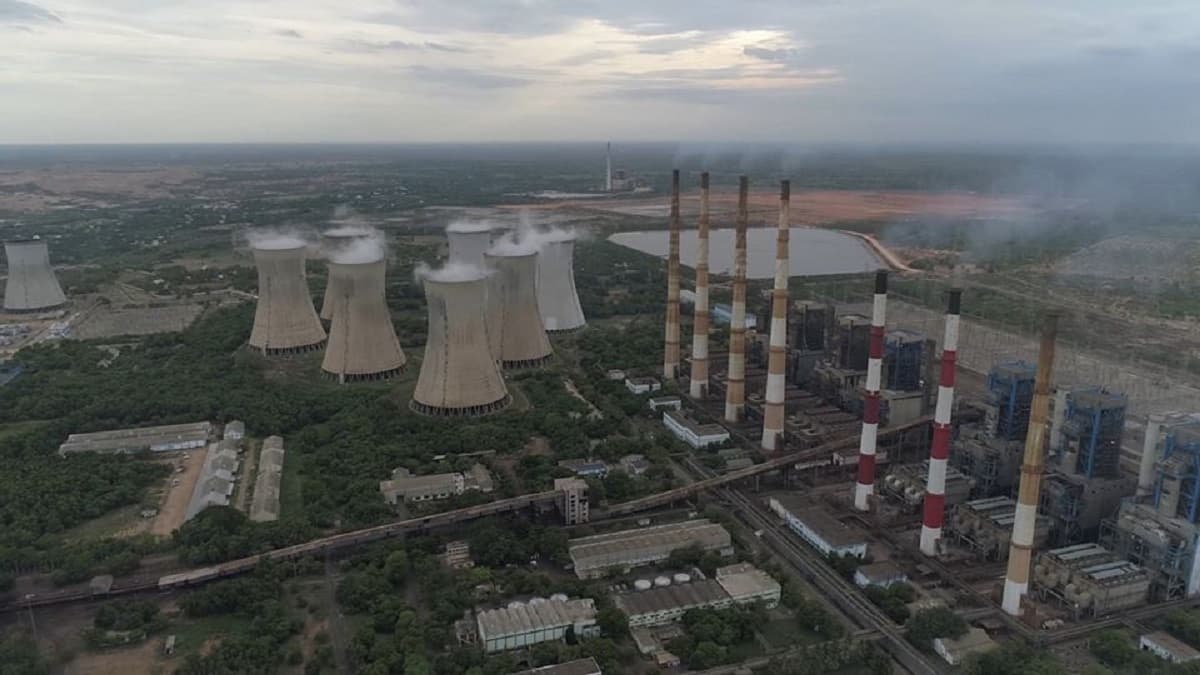 NLCIL’s lignite mining operations at a major site, fueling India’s energy needs.
