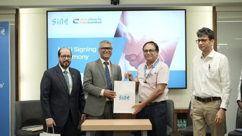 IIT Bombay’s SINE, EXIM Bank Sign MoU to Boost Startup Funding