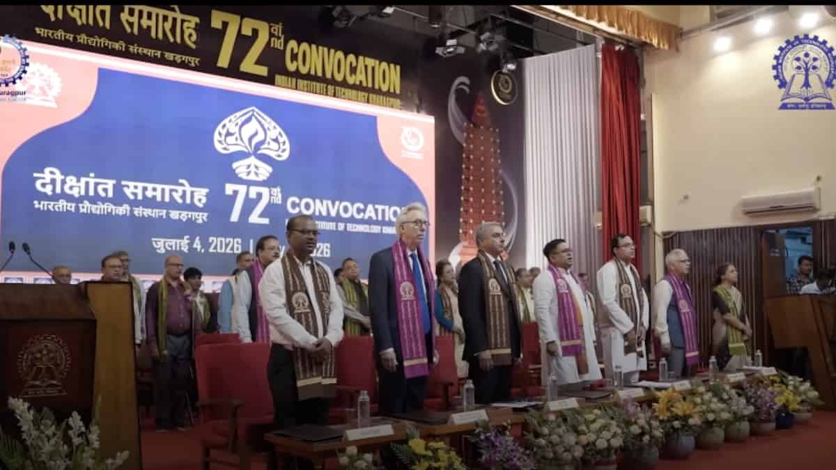 IIT Kharagpur Holds 72nd Convocation, Celebrates Graduating Class of 2026