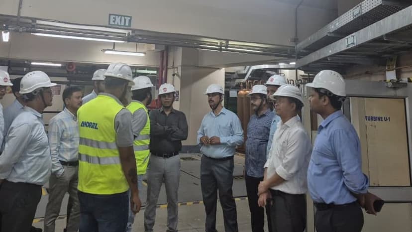 NEEPCO Director (Finance) Reviews Progress of 110 MW Pare Project
