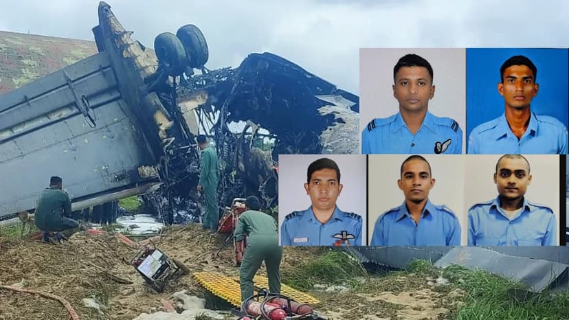 Tragic IAF An-32 Crash at Jorhat: Nation Mourns Loss of 5 Air Warriors