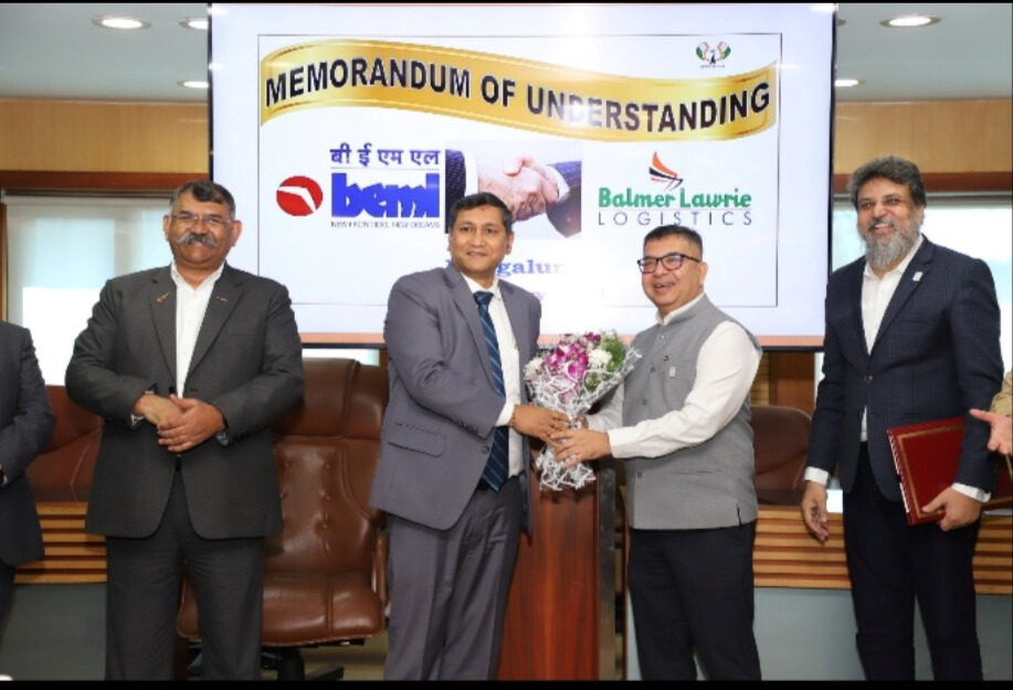 BEML Limited and Balmer Lawrie & Company Limited Sign Strategic MoU for Logistics Solutions