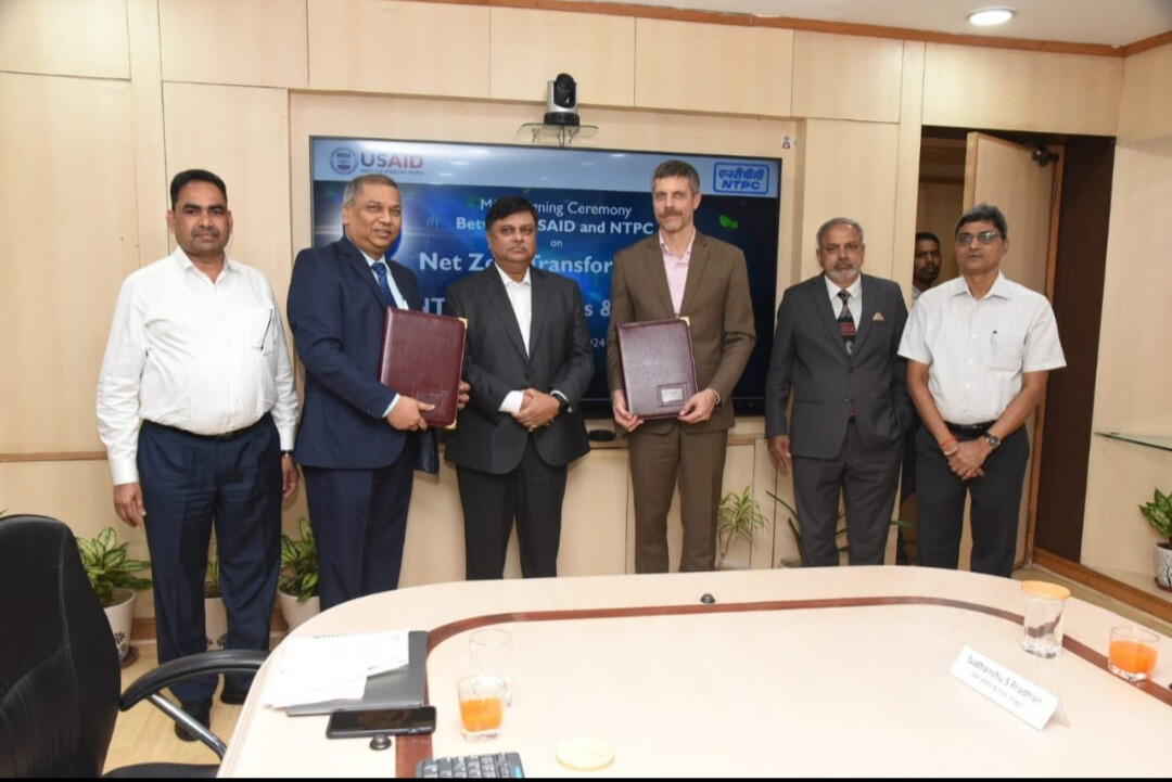 NTPC partners with USAID to achieve net zero emissions in townships, offices