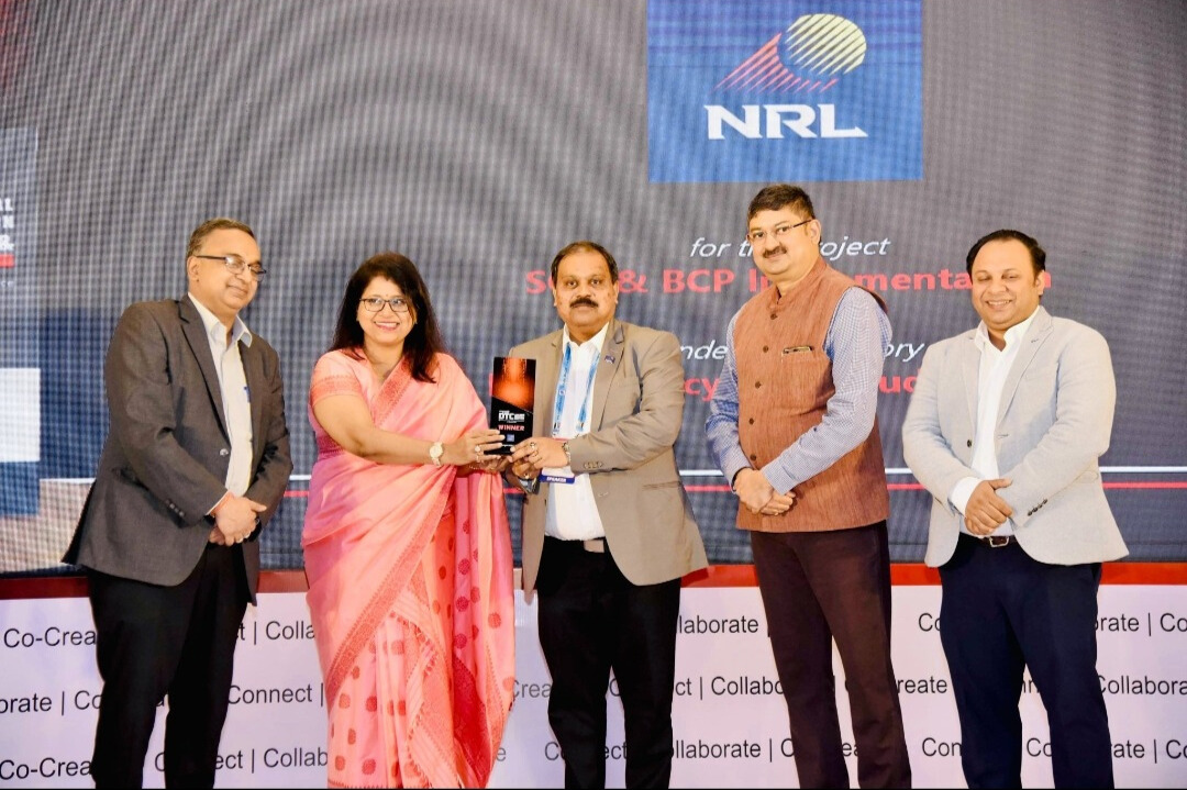 Numaligarh Refinery honored with Data Privacy and Cloud Security Award