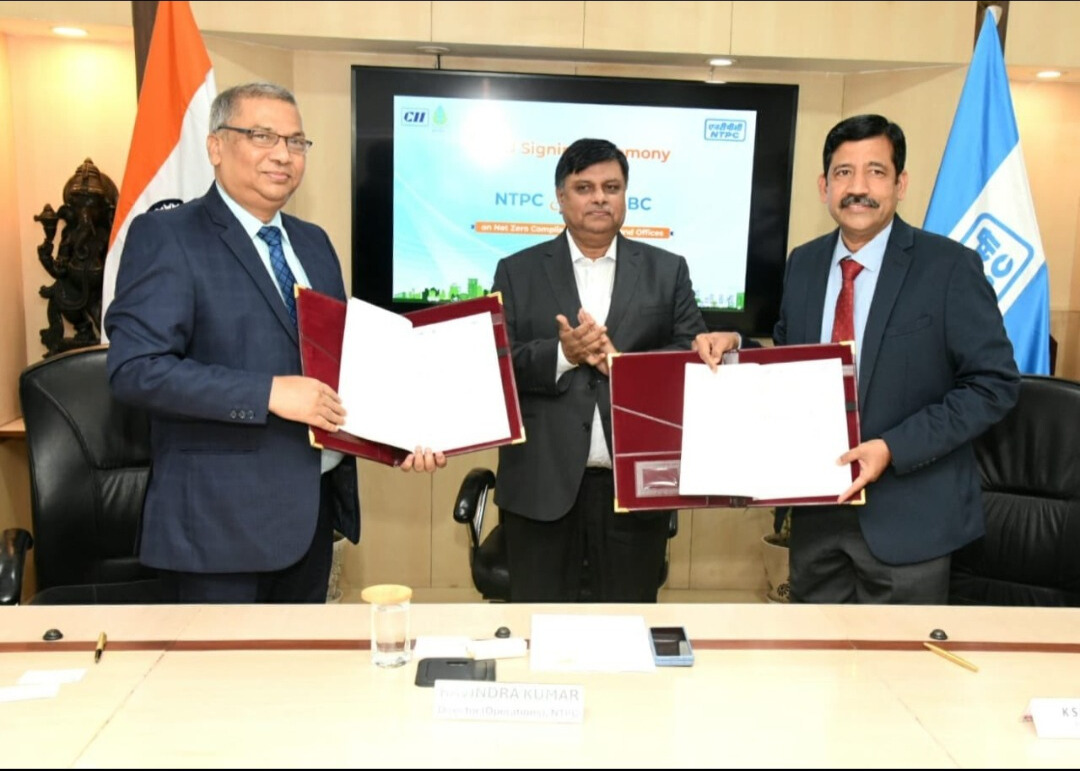 NTPC and CII-IGBC Collaborate to Develop Net Zero Standards for Industrial Townships 