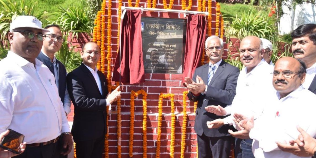 Ajay Kumar Sharma Director Personnel, SJVN inaugurated Biodiversity Park