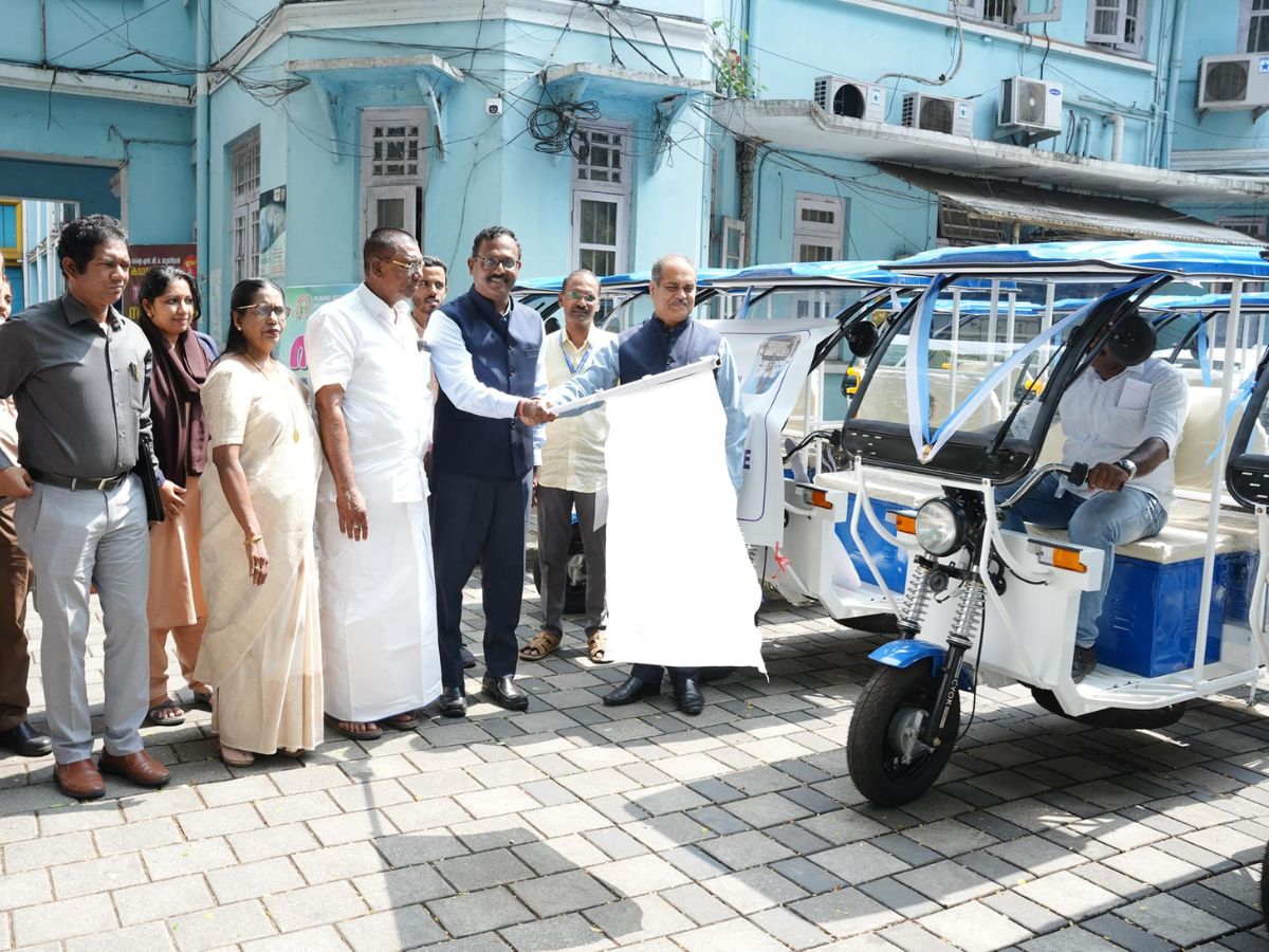 CSR: BEL handed over 10 Thermal Fumigation e-Carts to Kochi Municipal Corporation