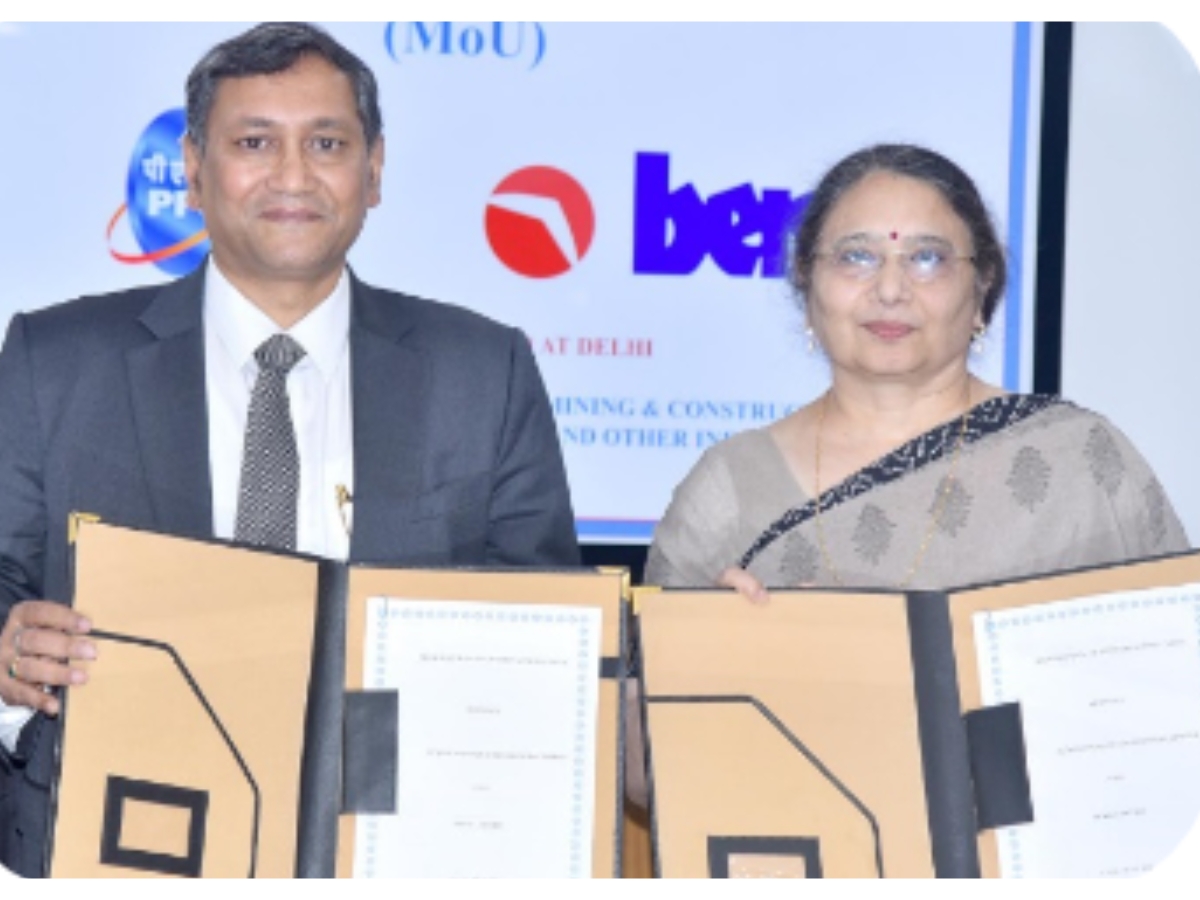 BEML Ltd & PFC Ltd signs landmark MoU to bolster collaboration in  Rail Infrastructure & Defence Sectors