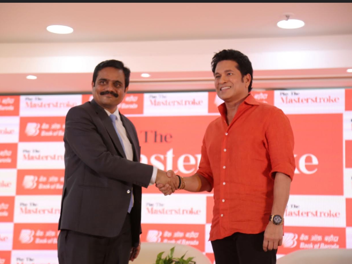 Bank of Baroda announces Iconic Partnership with Sachin Tendulkar as its Global Brand Ambassador