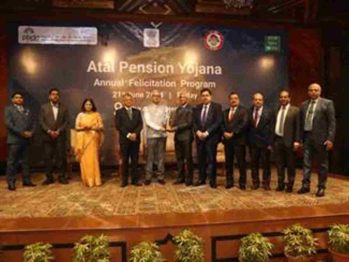 Bank of India receives Top Honours at PFRDA