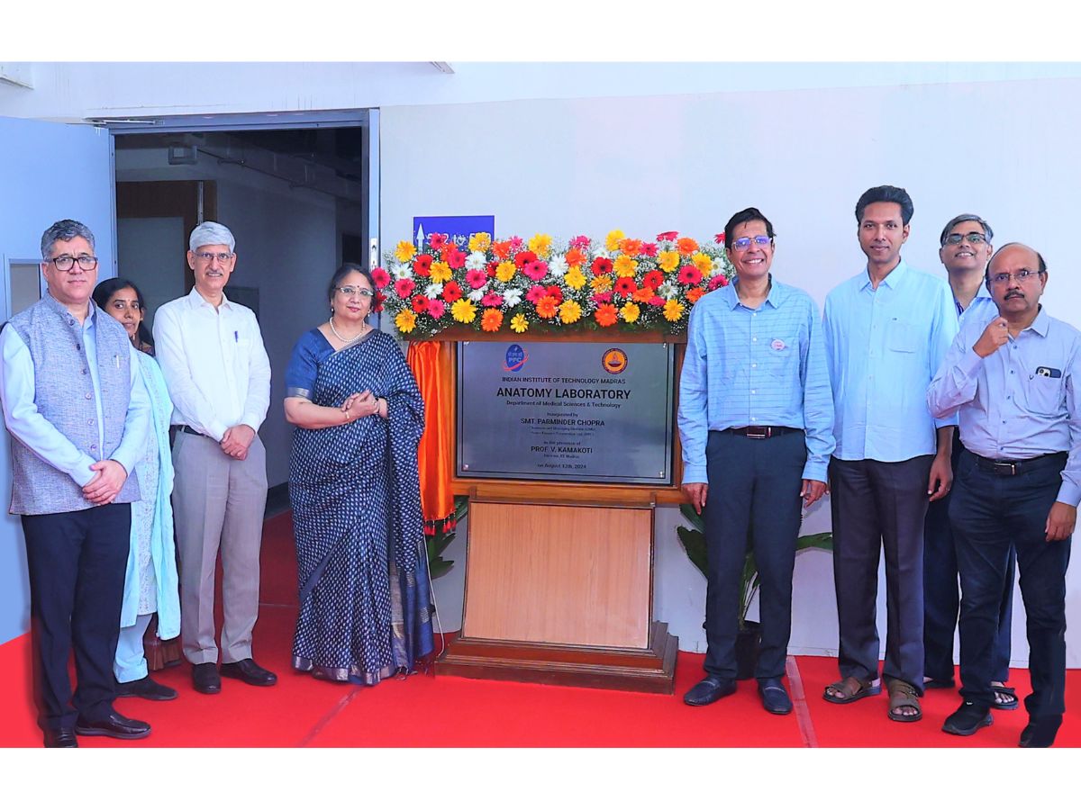 CMD, PFC Inaugurates Research Anatomy Laboratory at IIT Madras under CSR Initiative