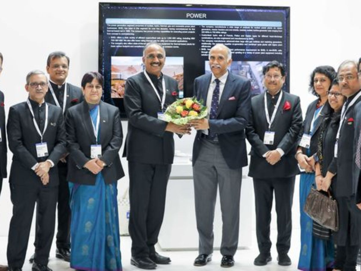 Hannover Messe 2023: CMD inaugurated BHEL's Pavilion