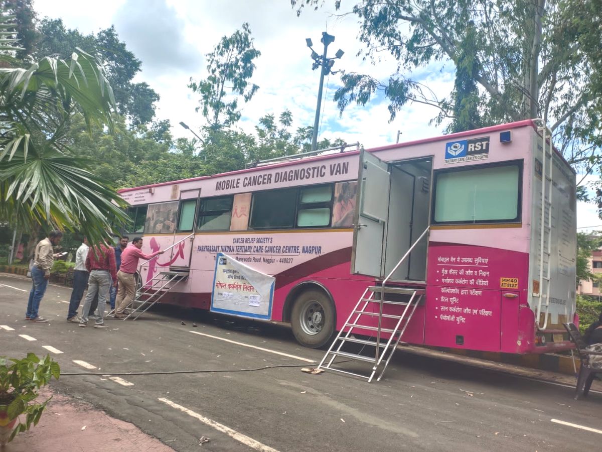 CMPDI Nagpur organised Free Cancer Screening Medical Camp