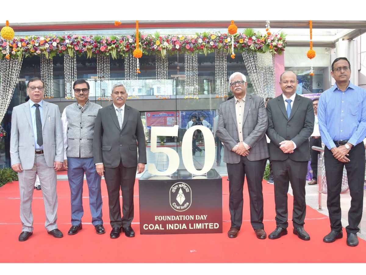 Coal India Celebrates Golden Jubilee