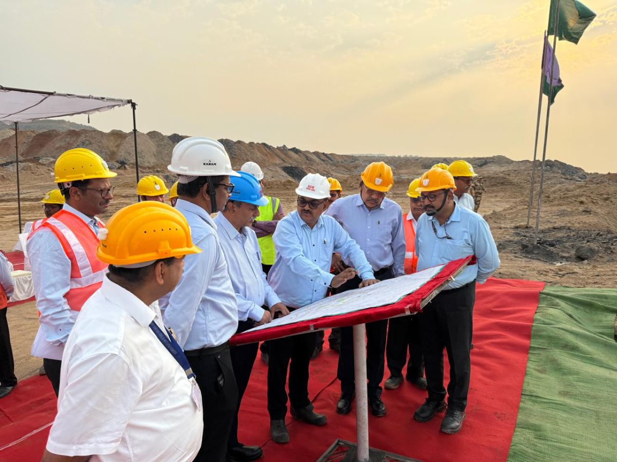 Coal India Chairman Visits SECL Megaprojects, Reviews Production and Future Plans