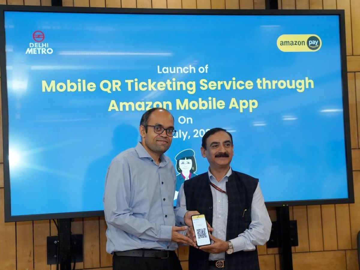 DMRC Launches Digital QR Ticketing for Commuters through Amazon Pay