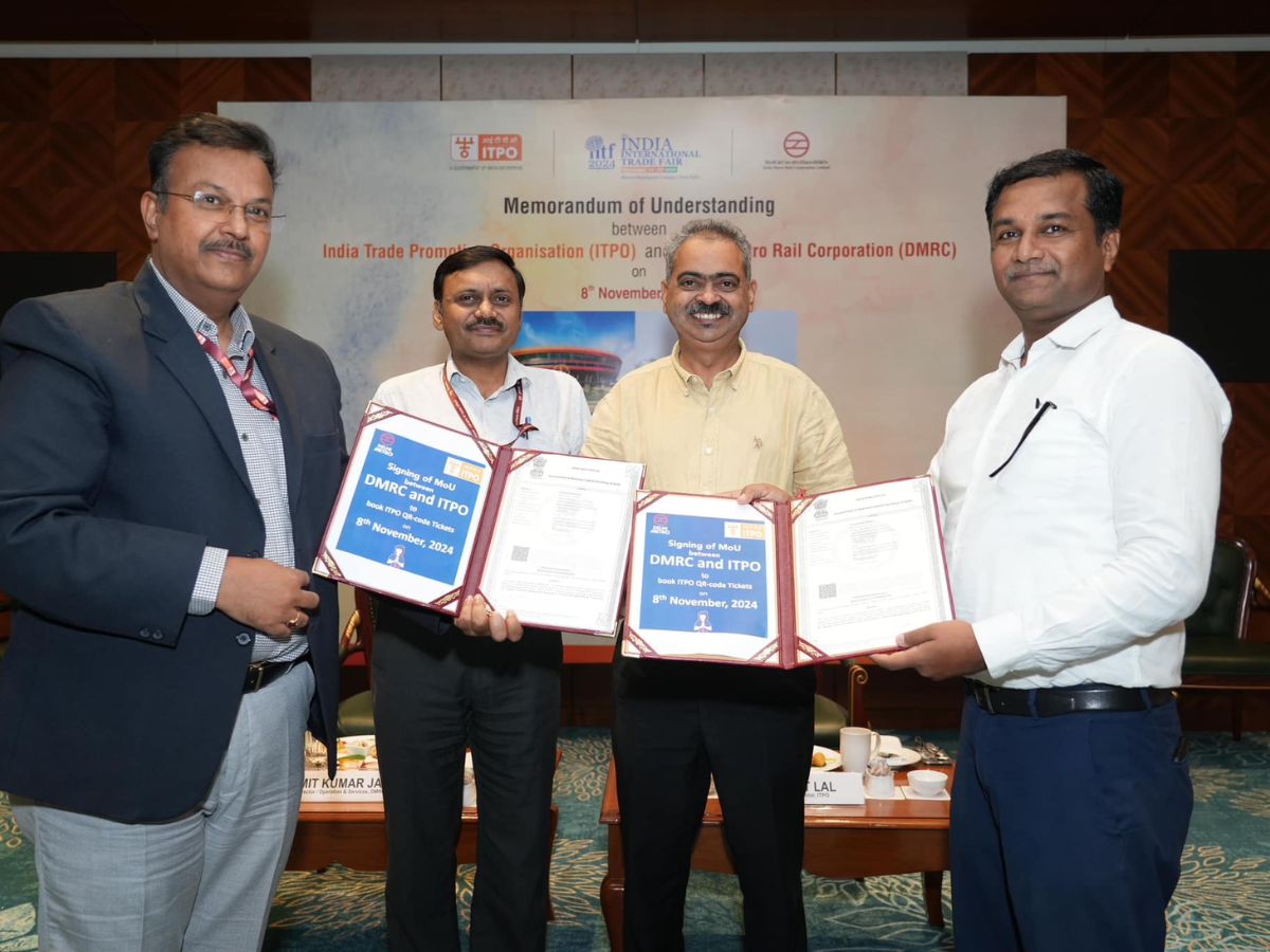 DMRC and India Trade Promotion Organization signed MoU