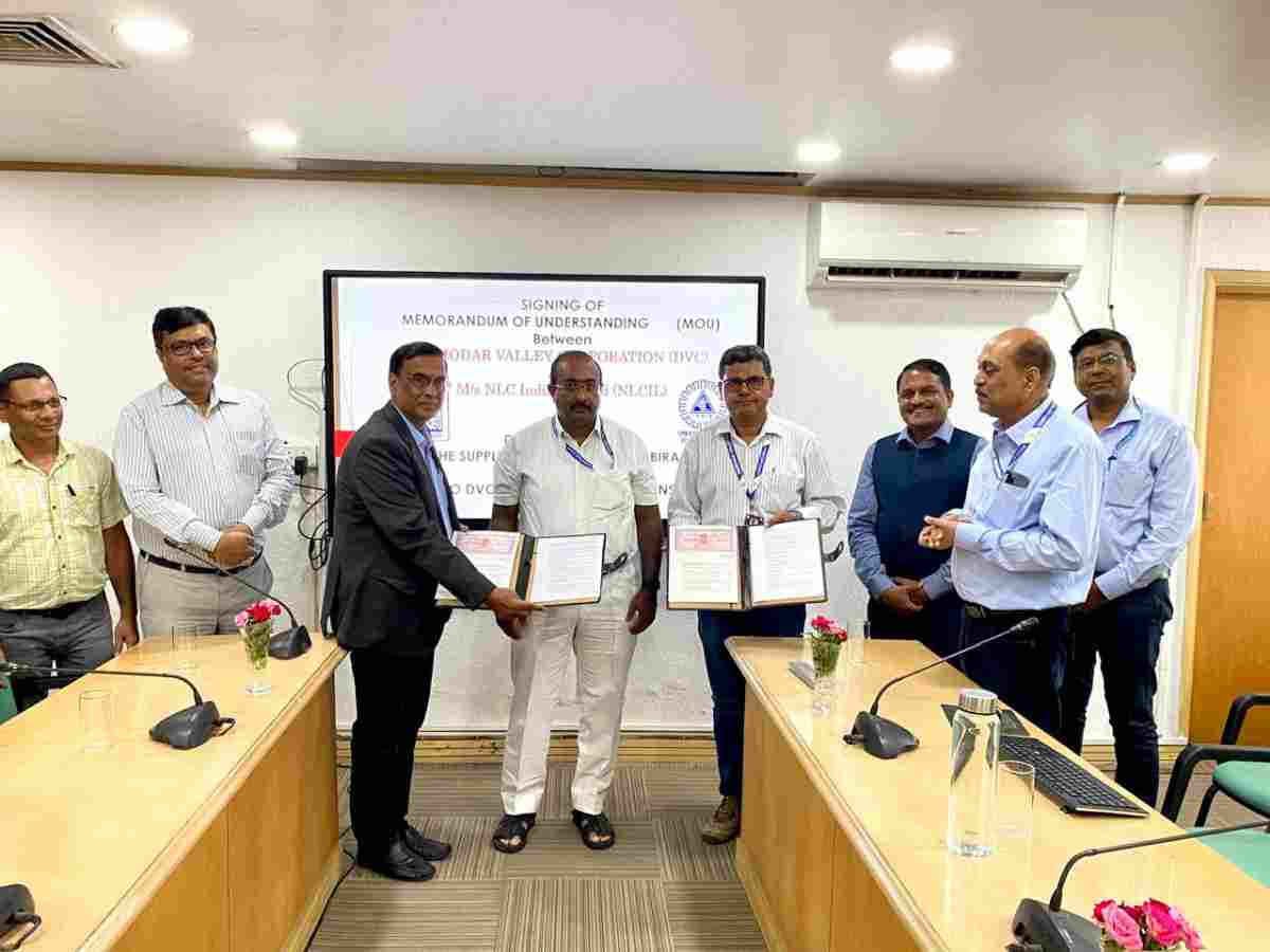 DVC inks MoU with NLCIL and RITES Ltd