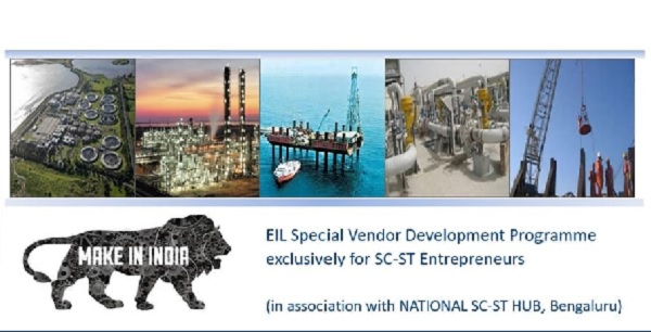 EIL with National SC-ST Hub organized Special Vendor Development Program