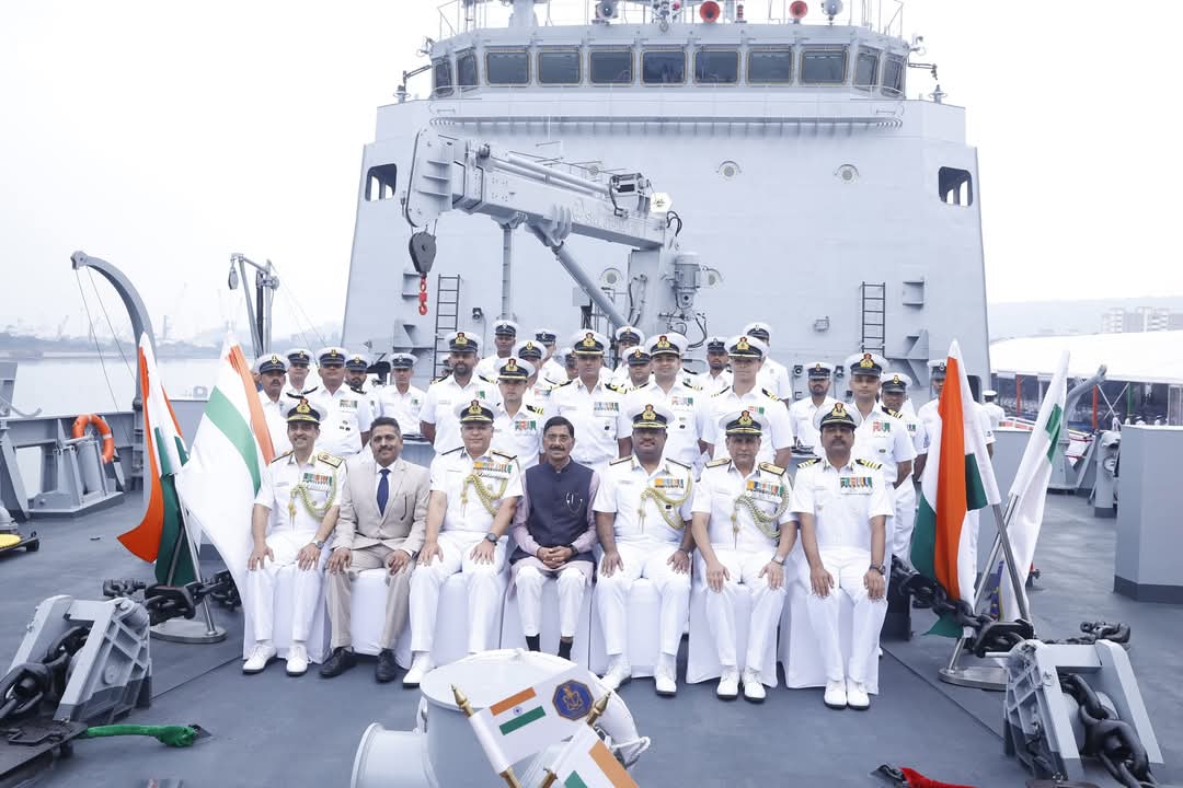 GRSE builts indigenous INS Nirdeshak to join Indian Navy’s fleet