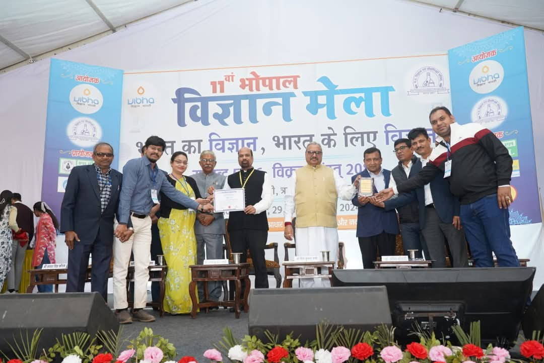 NTPC Vindhyachal secures first position in Mega Pavilion Category at Bhopal Vigyan Mela