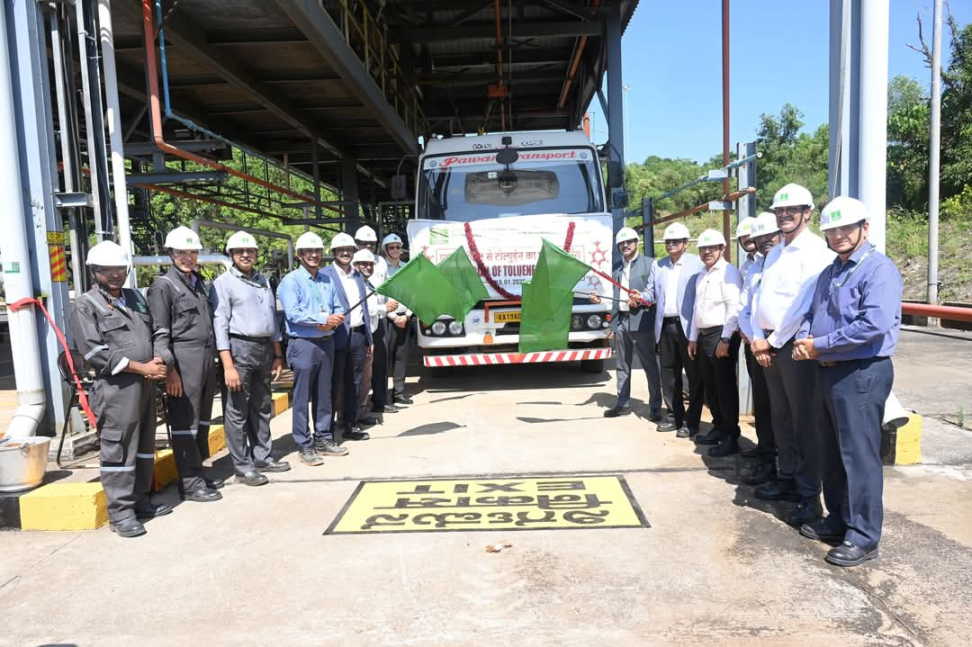 MRPL Flags Off Its First Toluene Parcel