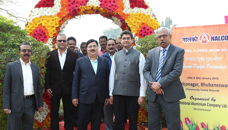 Flower Show Inaugurated at NALCO