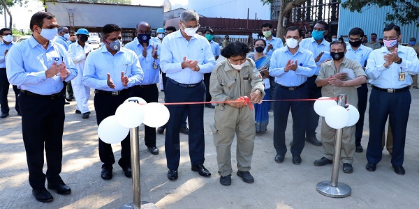 Inaugural ceremony of the Vendor shed and Nursery in GRSE