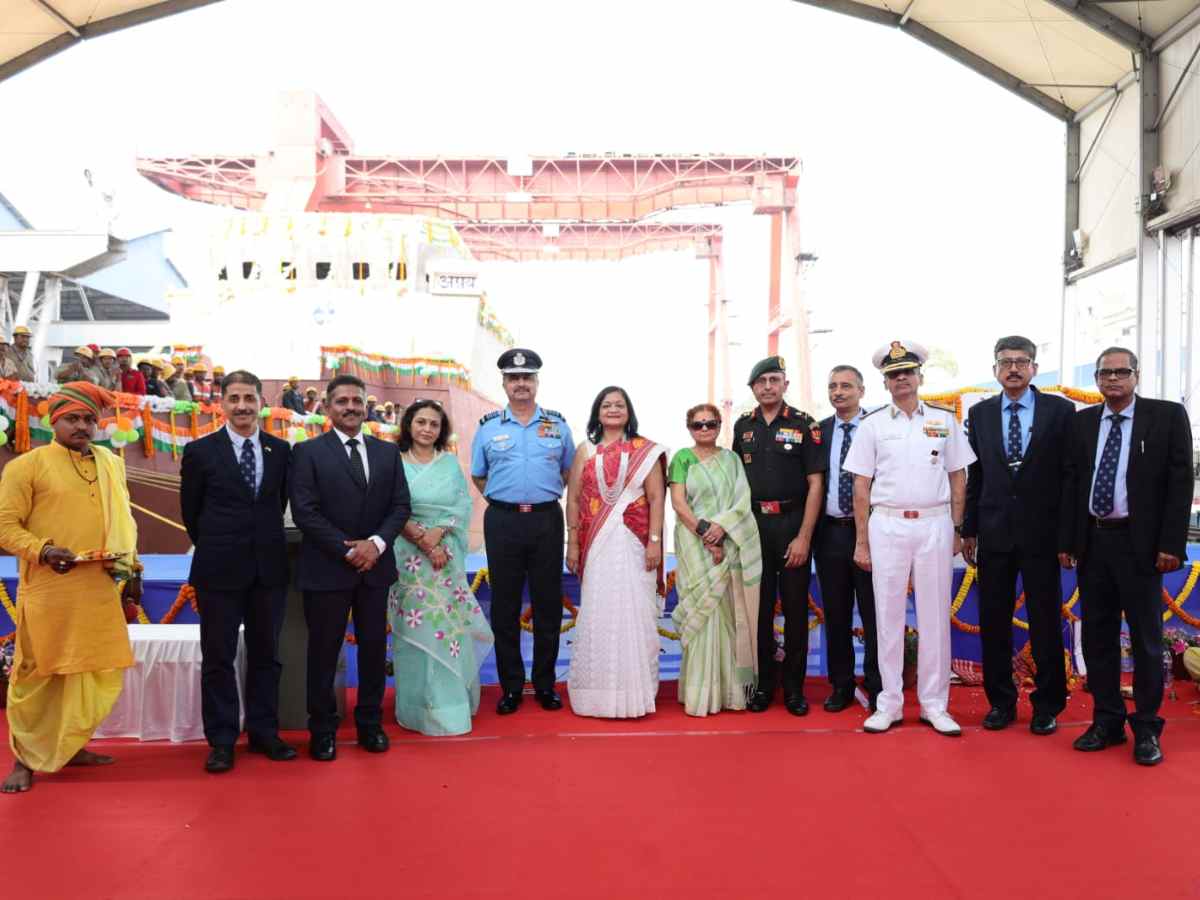 GRSE Historic Achievement: Launches Two ASWSWC Warships for Indian Navy